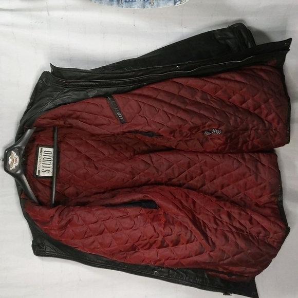 Vintage 80s Europe Craft Leather Jacket – Genuine Leather, Classic Cut, Size LG - Picture 6 of 12